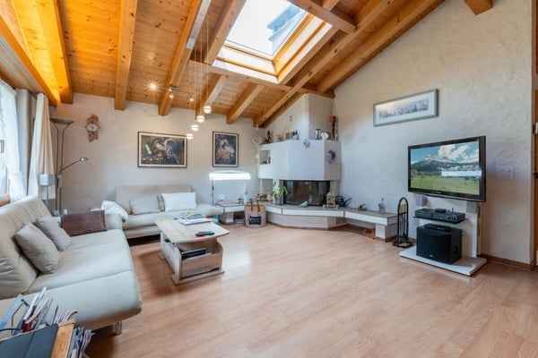 Grosszügige 1-Zimmer-Dachgeschosswohnung im Chalet Granit 9