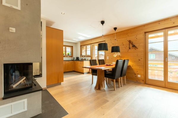 Stilvolle 1.5-Zimmerwohnung, Chalet Silberblume 8