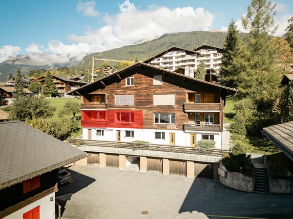 Gemütliche 1.5-Zimmerwohnung mit Blick auf die Bergwelt, Chalet Almis 2