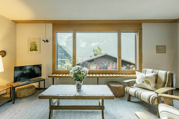Gemütliche 1.5-Zimmerwohnung mit Blick auf die Bergwelt, Chalet Almis 11