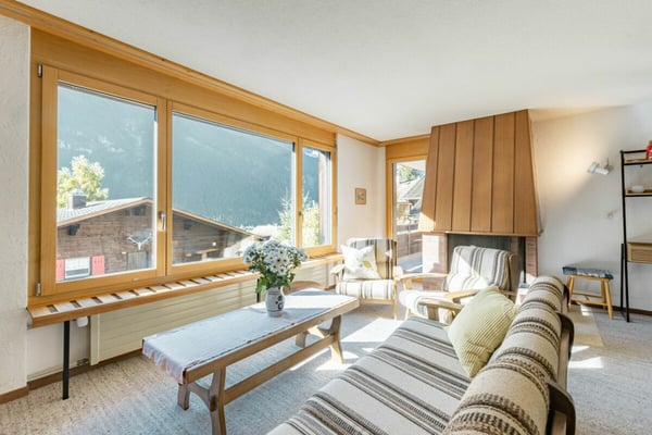 Gemütliche 1.5-Zimmerwohnung mit Blick auf die Bergwelt, Chalet Almis 9