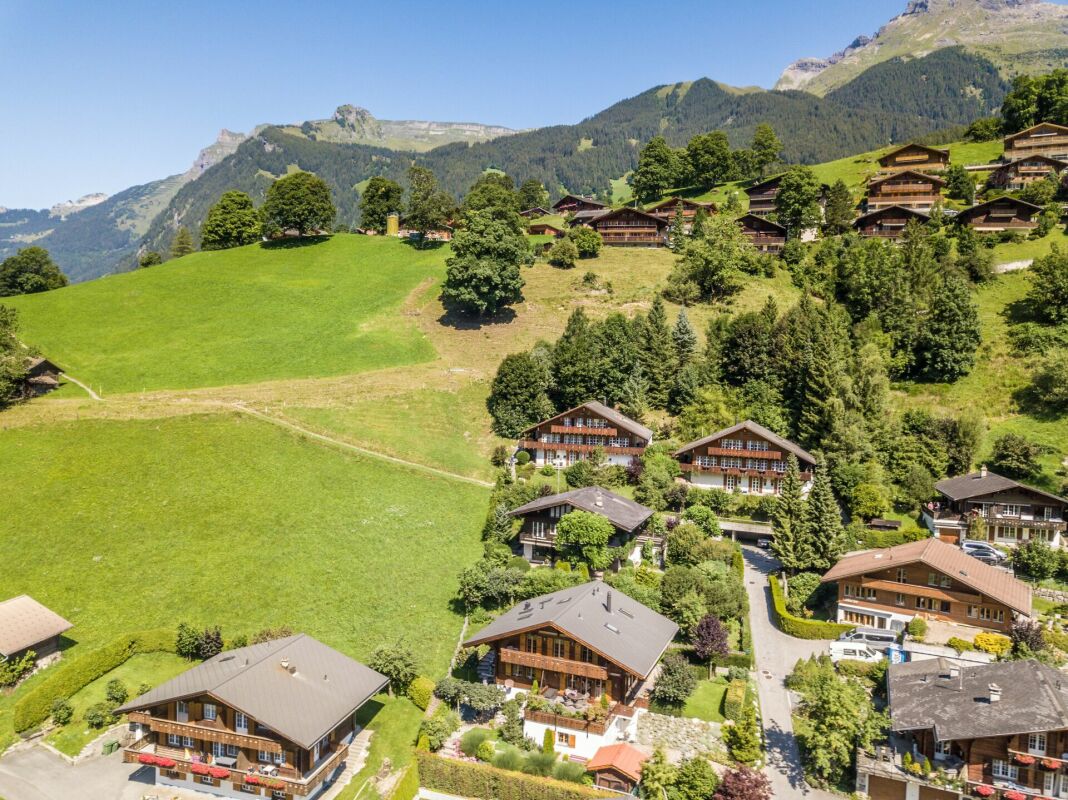 Confort de vie avec vue panoramique, chalet à Grindelwald