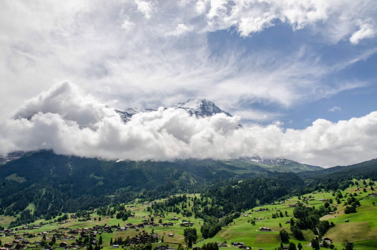 Confort de vie avec vue panoramique, chalet à Grindelwald