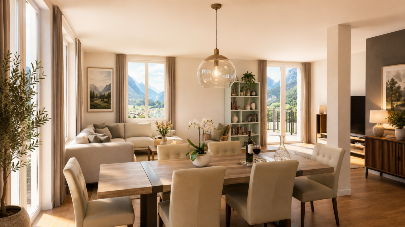 Appartement de vacances 4.5 pièces n° 17 dans la maison multifamiliale neuve Schönbühl 360° à Wilderswil