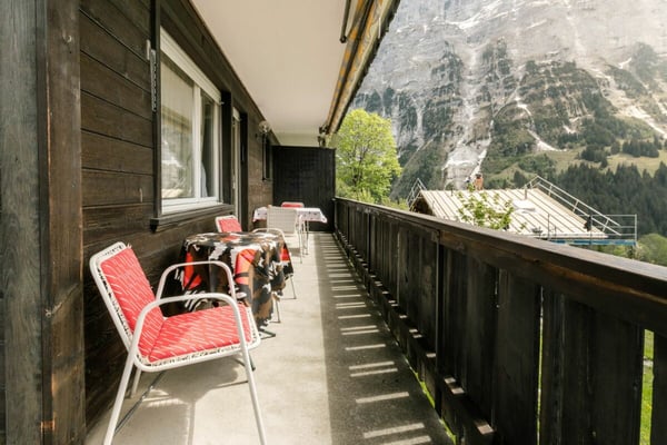 Gemütliche 2- Zimmerwohnung mit Bergblick im Chalet Eggli 11