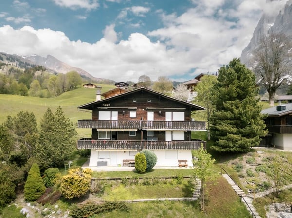 Gemütliche 2- Zimmerwohnung mit Bergblick im Chalet Eggli 1