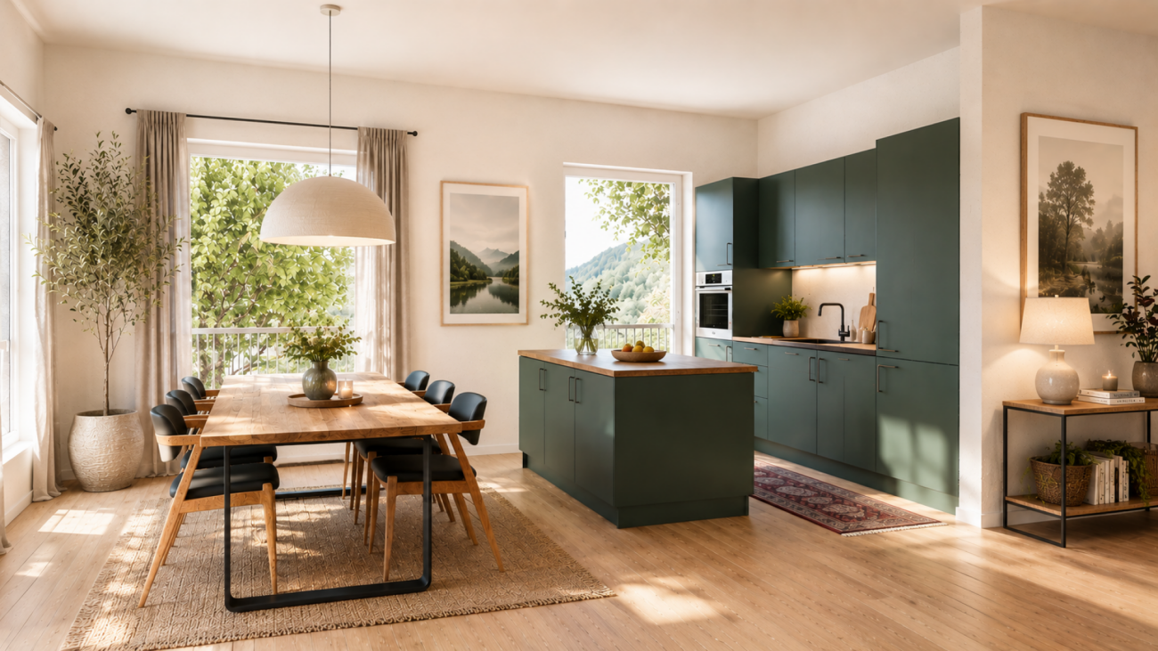Neue 2.5-Zimmerwohnung Nr. 16 im Mehrfamilienhaus Schönbühl 360° in Wilderswil