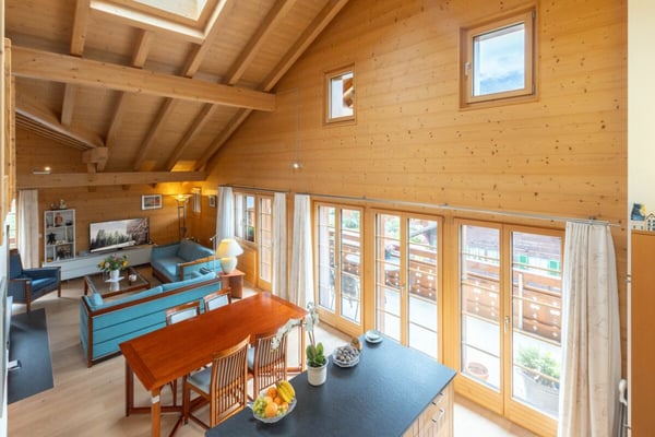 Die exklusive 8.5-Zimmerwohnung mit Galerie, Chalet Silberblume 15