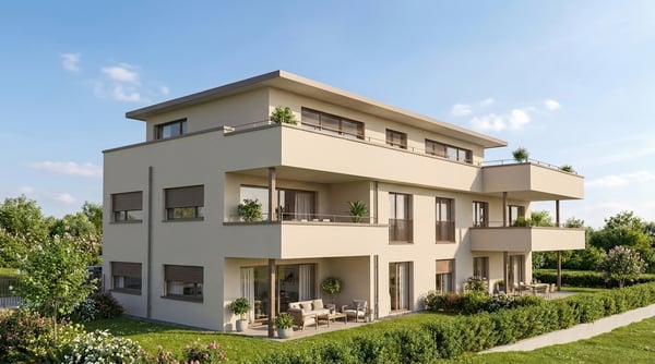 Modern wohnen mit Stil - exklusive Mietwohnungen in Biberist - 3 1/2 Zimmer Attikawohnung