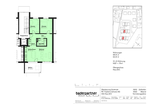 Moderne 3.5-Zimmerwohnung 9