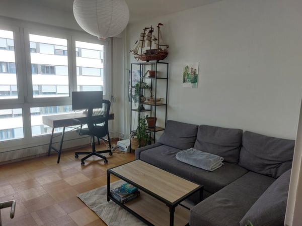 APPARTEMENT 3 PIÈCES À GENÈVE - SAINT-JEAN/CHARMILLES, MEUBLÉ, DURÉE D 2