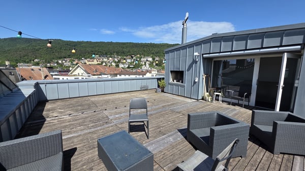 APPARTEMENT 3½ PIÈCES À BIEL/BIENNE (BE), MEUBLÉ, DURÉE DÉTERMINÉE 10