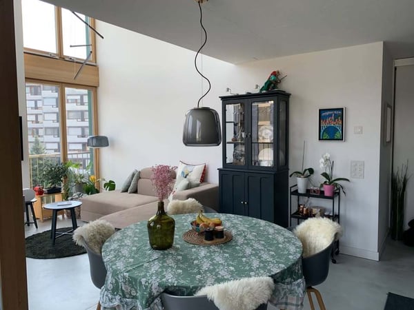 APPARTEMENT 3½ PIÈCES À LAUSANNE - BOSSONS/BLÉCHERETTE, MEUBLÉ, DURÉE 3