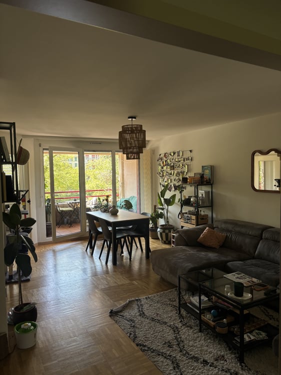 APPARTEMENT 4 PIÈCES À GENÈVE - PLAINPALAIS/ACACIAS, MEUBLÉ, DURÉE DÉT 1
