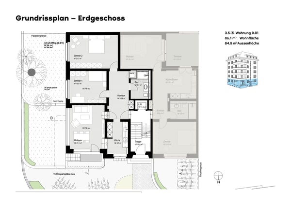 Wohnen im Breitsch Bern 7