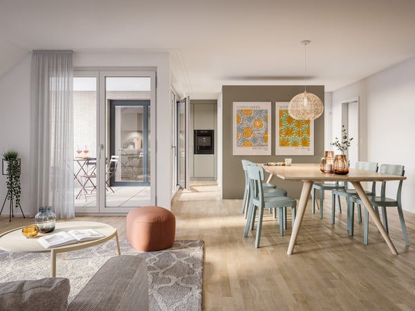 Neue 4.5-Zi-Dachwohnung mit Loggia in 3006 Bern 1
