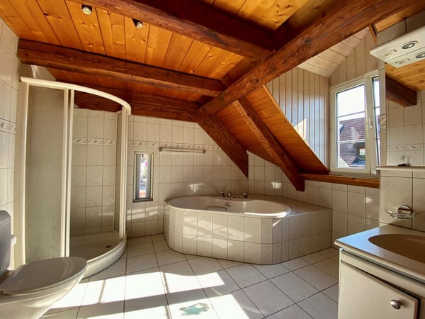 Mehrfamilienhaus mit drei Wohnungen und grossem Umschwung 12