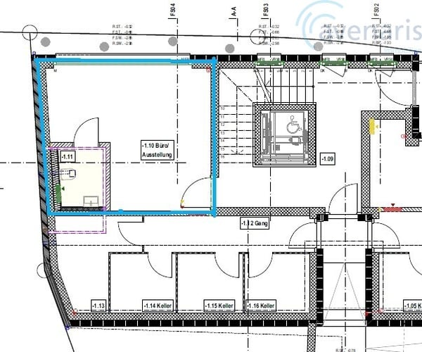 Büroräumlichkeit im Herzen von Magden direkt an der Hauptstrasse 4