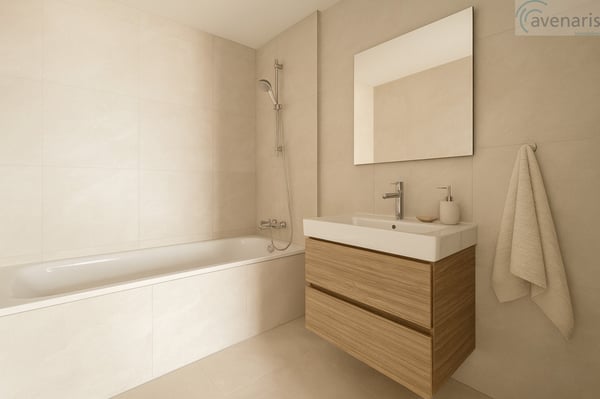 Moderne 1.5-Zimmer-Neubauwohnung mit grossem Balkon und freier Sicht 6