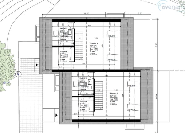 Neubau: moderne und grosszügige Doppeleinfamilienhäuser 7