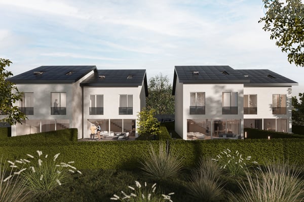 Neubau: moderne und grosszügige Doppeleinfamilienhäuser 4