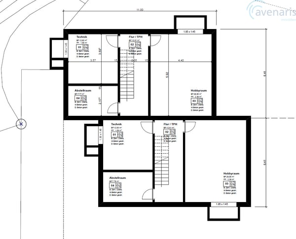 Neubau: moderne und grosszügige Doppeleinfamilienhäuser 8