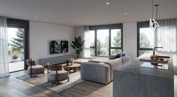 Neubauprojekt Cube: Exklusive Maisonette- und Etagenwohnungen 3