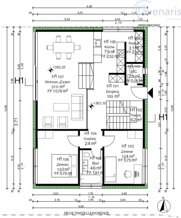 Neubauprojekt VIEW: exklusive Villen mit Aussicht in ruhiger Lage 9