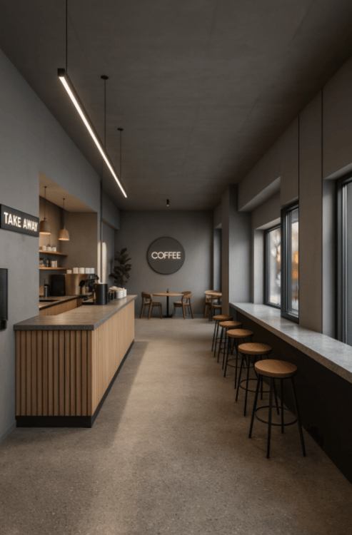 Erstvermietung nach Totalsanierung - Take-away-Konzept