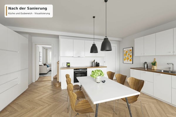 3.5-Zimmer-Reiheneinfamilienhaus mit grossem Garten und bestehender Baubewilligung in Riehen 4