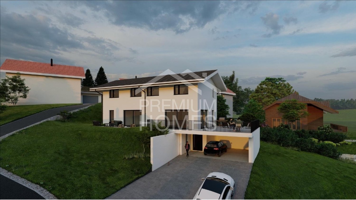 Immobilie in Leimiswil - Neubau7.5-Zimmer-EinfamilienhausinLeimiswil - Bild 1