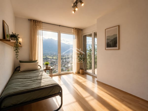 Unverbaubarer Weitblick über das Rheintal 7