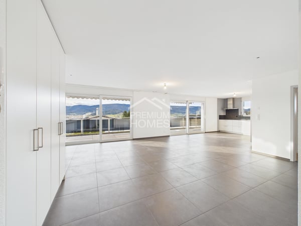 Penthouse avec vue imprenable sur Delémont et les montagnes 1
