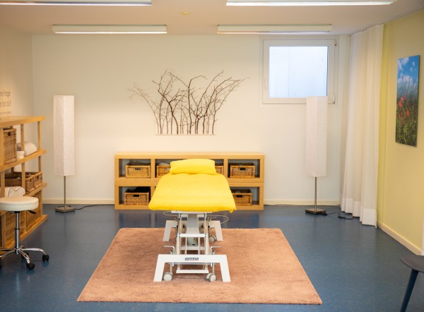 Praxisraum in der MEDIARE Naturärztegemeinschaft in Oberwil