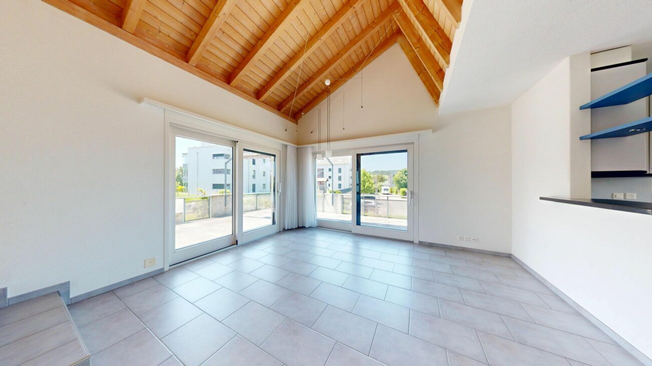 Einzigartige Maisonette-Dachwohnung mit sonniger Terrasse