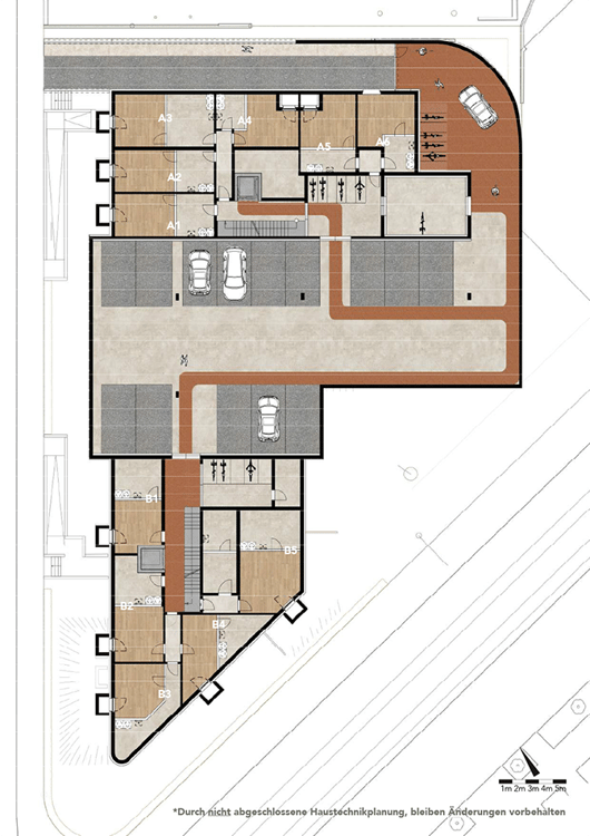 Exklusive und moderne Attika-Wohnung auf dem Bruderholz - B5 4