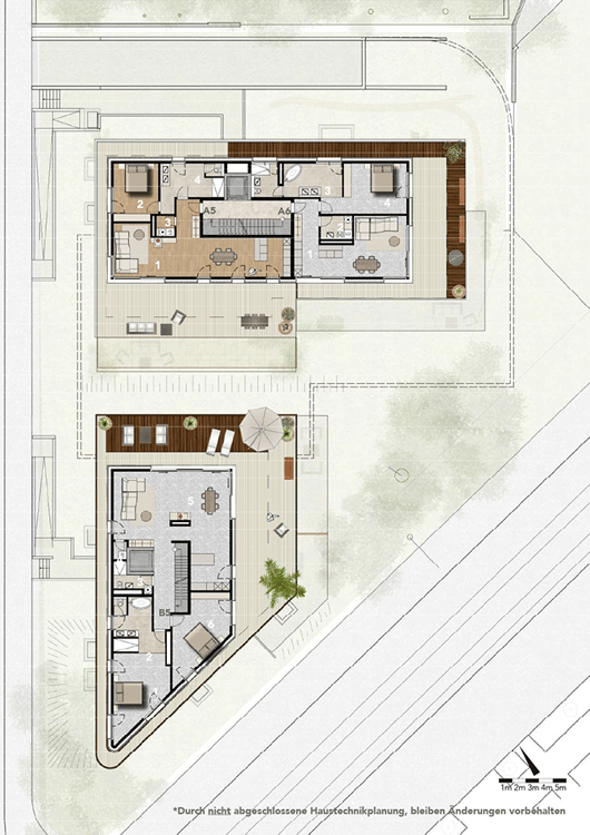 Exklusive und moderne Attika-Wohnung auf dem Bruderholz - B5 3