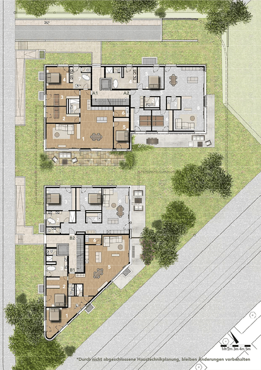 Exklusive und moderne Gartenwohnung auf dem Bruderholz - individuelle Finanzierung - A1 4