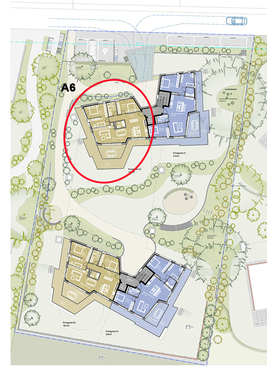 Projektvorankündigung - exklusive Attikawohnung mit unverbaubarer Aussicht. Neue Preise - A6 4