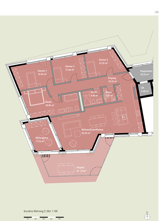 Projektvorankündigung - exklusive Gartenwohnung mit unverbaubarer Aussicht. Neue Preise - B2 5
