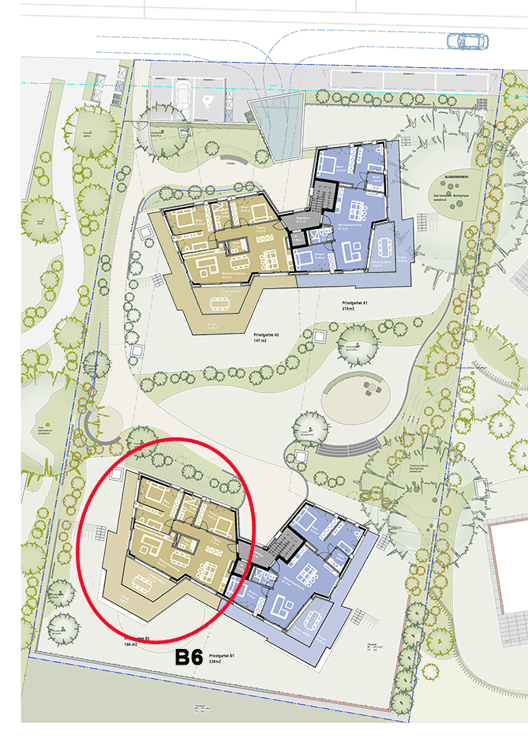 Projektvorankündigung - exklusive Attikawohnung mit unverbaubarer Aussicht. Neue Preise - B6 4