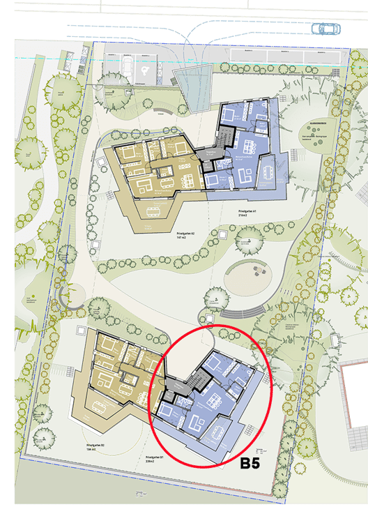 Projektvorankündigung - exklusive Attikawohnung mit unverbaubarer Aussicht. Neue Preise - B5 4