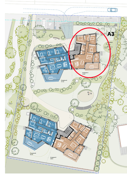 Projektvorankündigung - exklusive Geschosswohnung mit unverbaubarer Aussicht. Neue Preise - A3 4