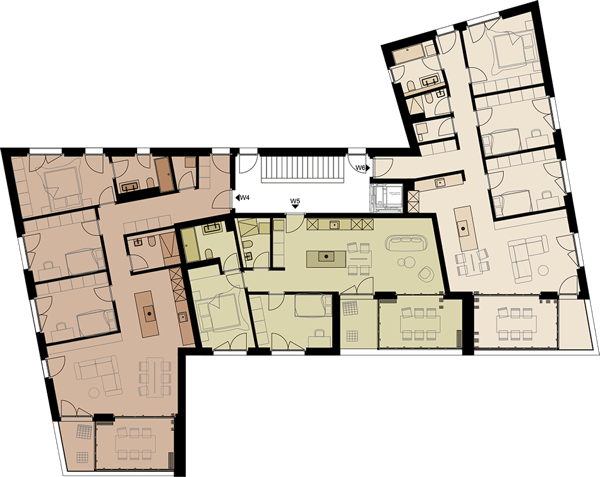 Exklusive Gartenwohnung mit hoher Energieeffizienz und unverbaubarer Aussicht.Neue Preise! - W1 6