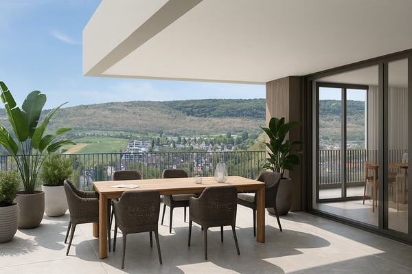 Exklusive Wohnung mit hoher Energieeffizienz und unverbaubarer Aussicht.Neue Preise! - W2 3