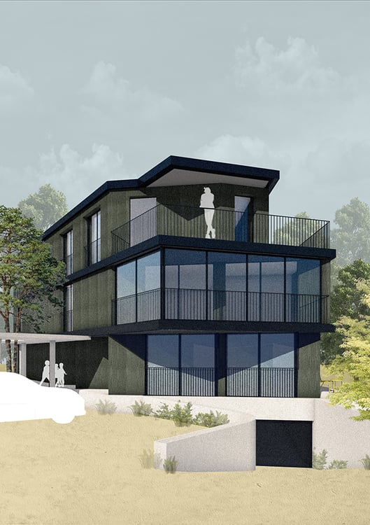 Helle und grösszügige 1.5-Zimmer-Wohnung mit Weitsicht und Garten mit 63qm - W2 9