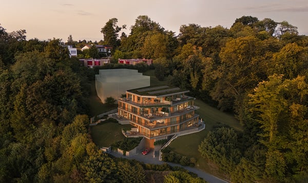 Ruhige und moderne Gartenwohnung mit romantischem Aussenraum und Waldsicht - W6 2