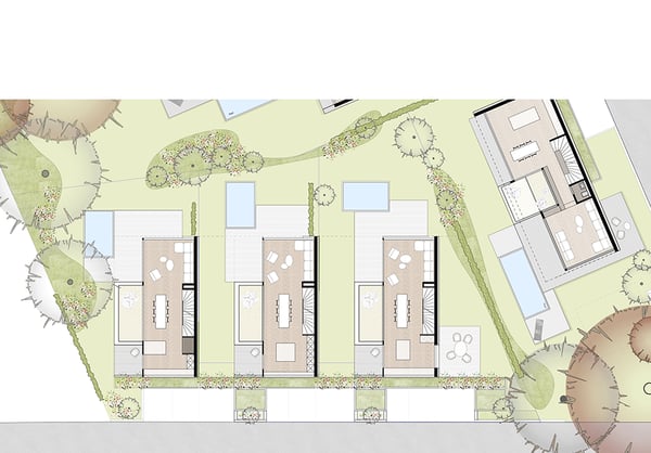 Exklusives Atrium-Einfamilienhaus an ruhiger Lage in Binningen - H1 7