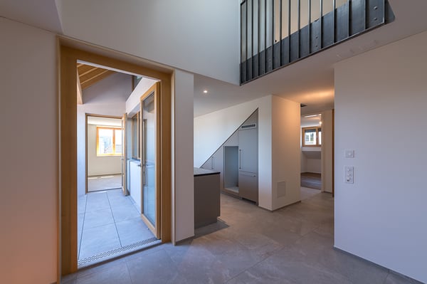 Ruhige und moderne 1.5-Zimmer-Maisonette-Wohnung im Zentrum von Binningen mit 150qm - W6 7