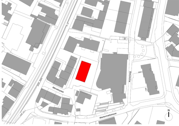 Ruhige und moderne 1.5-Zimmer-Maisonette-Wohnung im Zentrum von Binningen mit 150qm - W6 4